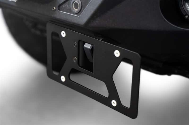 Addictive Desert Designs — Addictive Desert Designs Clevis Mounted Front License Plate Bracket
LicensePlateBrkt - view 4