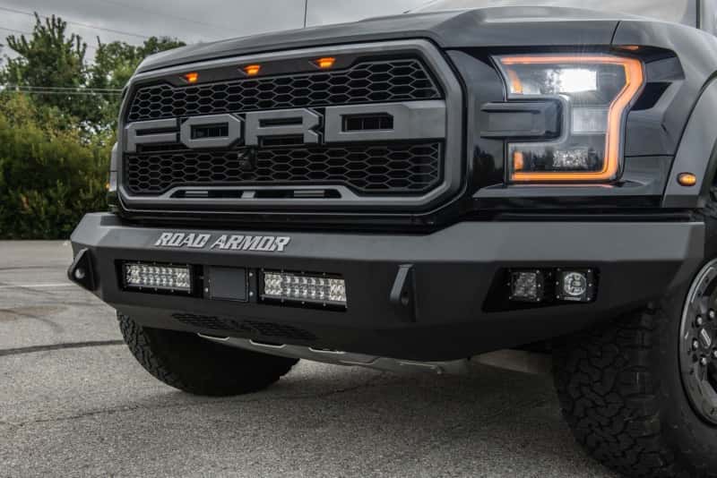 Road Armor — Road Armor 17-20 Ford Raptor Stealth Front Non-Winch Bumper - Tex Blk - view 7