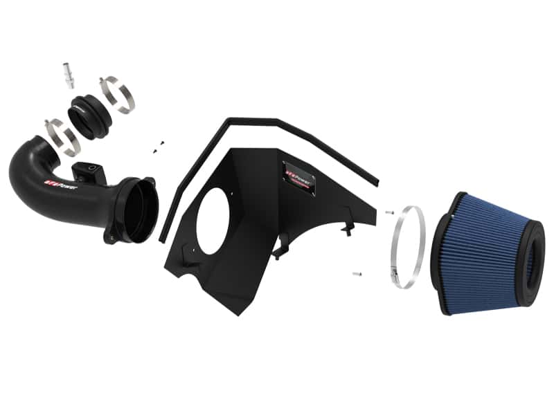 aFe — aFe Track Series Carbon Fiber Pro 5R AIS - 16-19 Chevrolet Camaro SS V8-6.2L
Track Series Intake - view 5