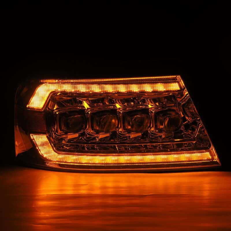 AlphaRex — AlphaRex 04-08 Ford F150 / 06-08 Lincoln Mark LT NOVA LED Proj Headlights Chrome w/Activ Light/Seq
Projector Headlights - view 4