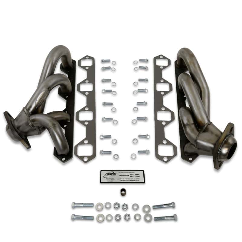 JBA — JBA 87-95 Ford F-150 5.0L SBF 1-1/2in Primary Raw 409SS Cat4Ward Header
Exhaust Header - view 2