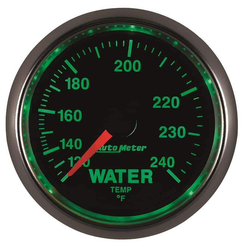 AutoMeter — Autometer GS 52mm 120-240 Deg F Mechanical Water Temperature Gauge
2-1/16" WATER TEMP, - view 5