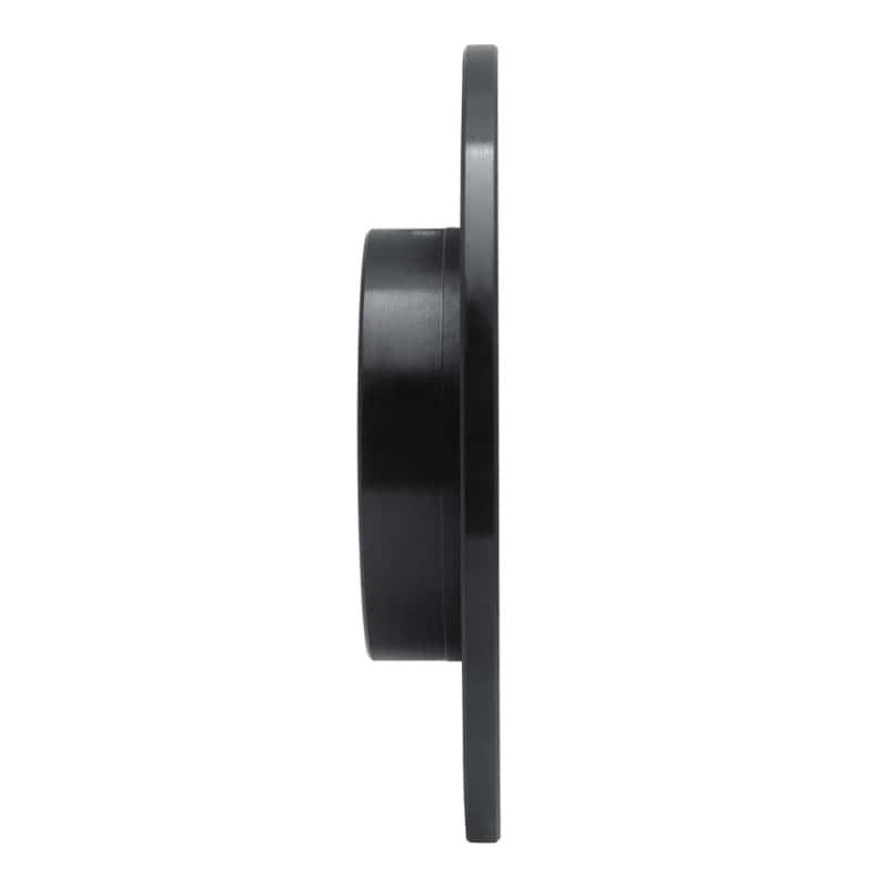 R1 Concepts — R1 13-19 Fiat 500E Rear Right Drilled & Slotted Black Brake Rotor
R1 Brake Rotor Drill - view 3
