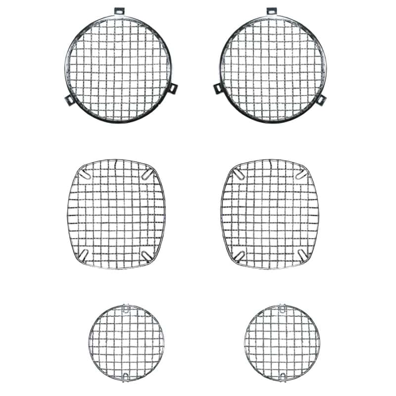 Rugged Ridge — Rugged Ridge 72-86 Jeep CJ Stainless Steel Stone Guard Set
Head Light Guard
OFFROAD_EXTERIOR - view 2