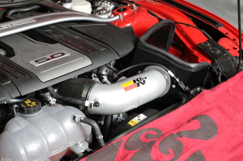 K&N Engineering — K&N 2018 Ford Mustang GT V8 5.0L F/I Typhoon Air Intake
Performance Air Inta
Air Intake System - view 6