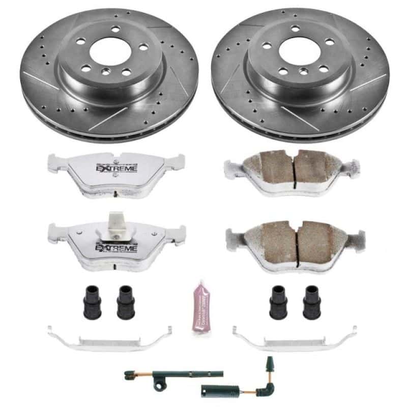 PowerStop — Power Stop 04-10 BMW X3 Front Z26 Street Warrior Brake Kit - view 1