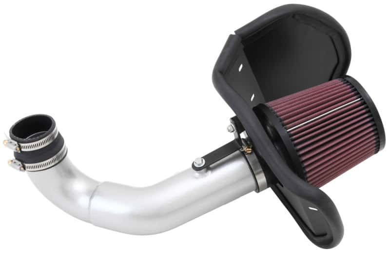 K&N Engineering — K&N 12 Chevy Sonic 1.4L Silver Typhoon Performance Intake
Performance Air Inta
Air Intake System - view 5