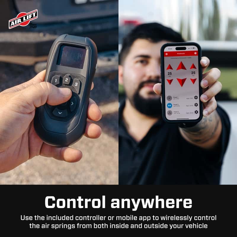 Air Lift — Air Lift Wireless Air Control System V2 w/EZ Mount
Susp Air Comp Kit - view 7