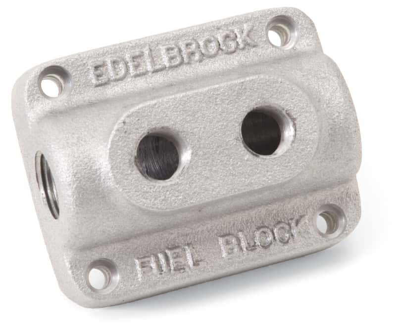 Edelbrock — Edelbrock Fuel Block Dual Carburetor As Cast
CARB COMPONENTS - view 4