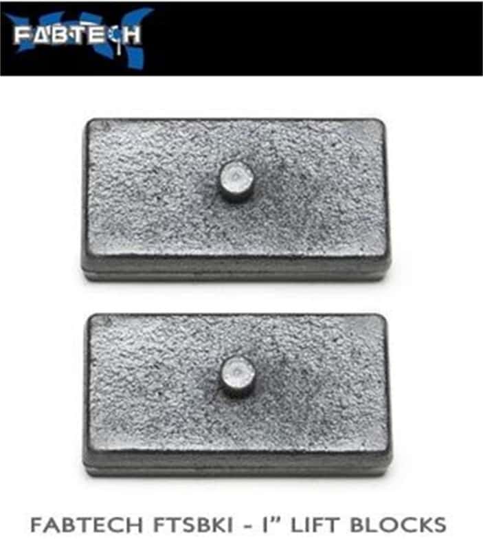Fabtech — Fabtech 00-05 Ford Excursion 4WD Rear Leaf Spring Block Kit - 1in Cast
Suspension Block - view 2