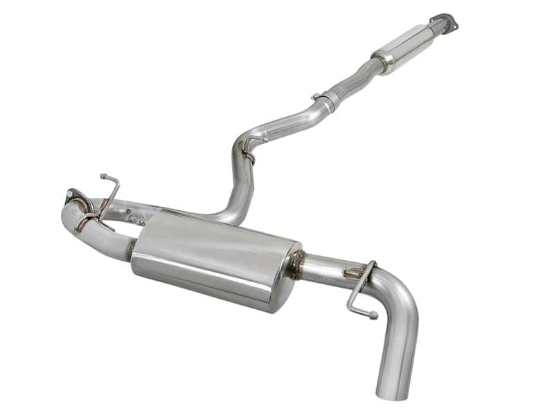 aFe — aFe POWER Takeda 2.5in 304 SS Cat-Back Exhaust System Subaru Crosstrek 18-19 H4-2.0L
Cat-Back Exhaust - view 1