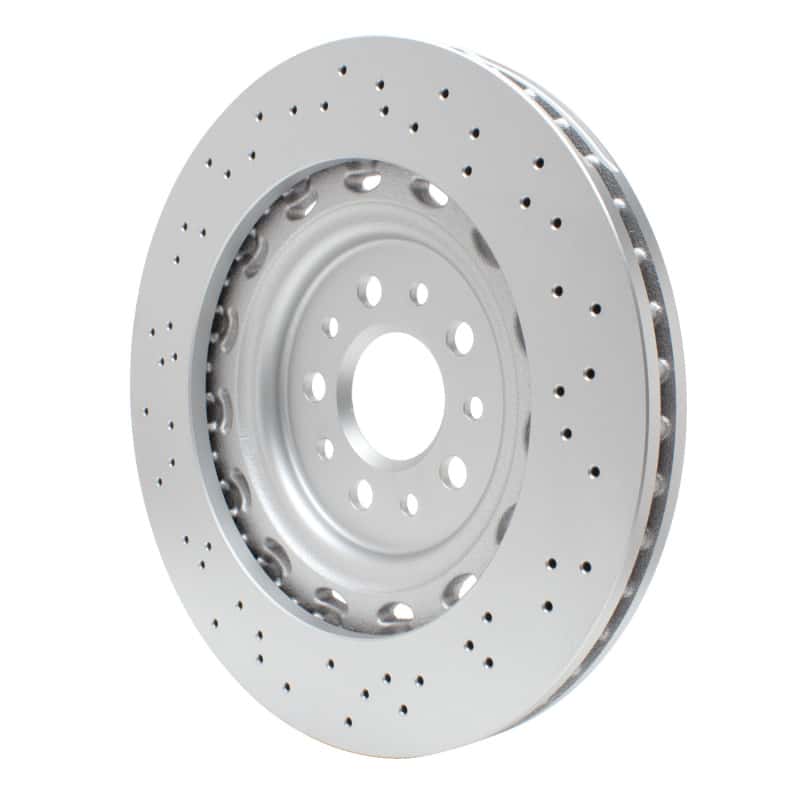 DFC — DFC 14-24 Maserati Ghibli Front Drilled Hi-Carbon Alloy Geomet Coated Rotor - view 4
