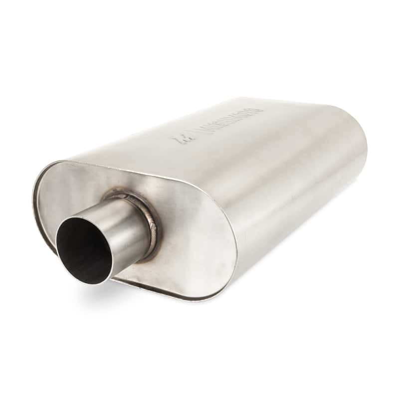 Mishimoto — Mishimoto Universal Muffler with 2.5in Center Inlet/Outlet - Brushed
Exhaust Muffler - view 1