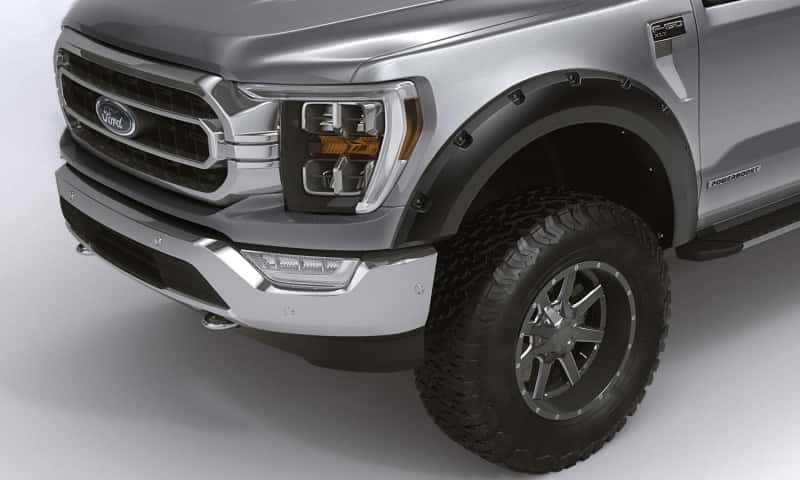 Bushwacker — Bushwacker 17-21 Ford F-250 Super Duty Forge Style Flares 4pc - Black
FF Forge 4pc - view 8