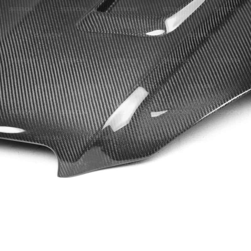 Seibon — Seibon 12-14 Mercedes C-Class GT Style Carbon Fiber Hood - view 18