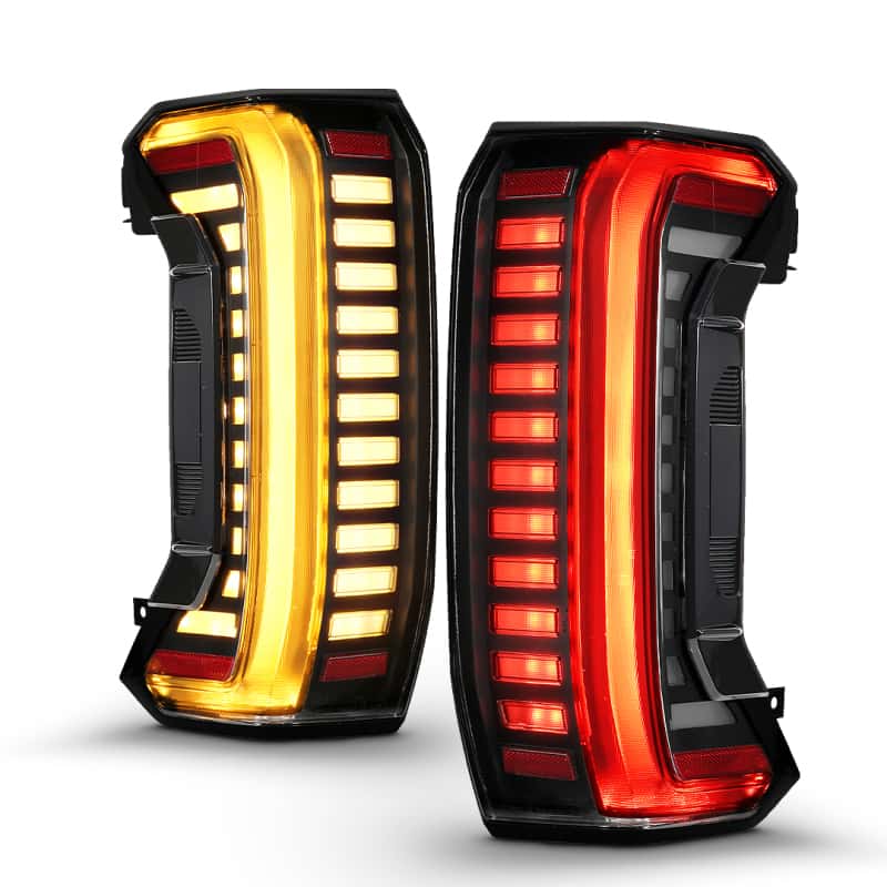 ANZO — ANZO 22-24 Toyota Tundra (Does Not Fit LED Seq. Models) Z-Series Full LED Tail Lights - Pair - view 3
