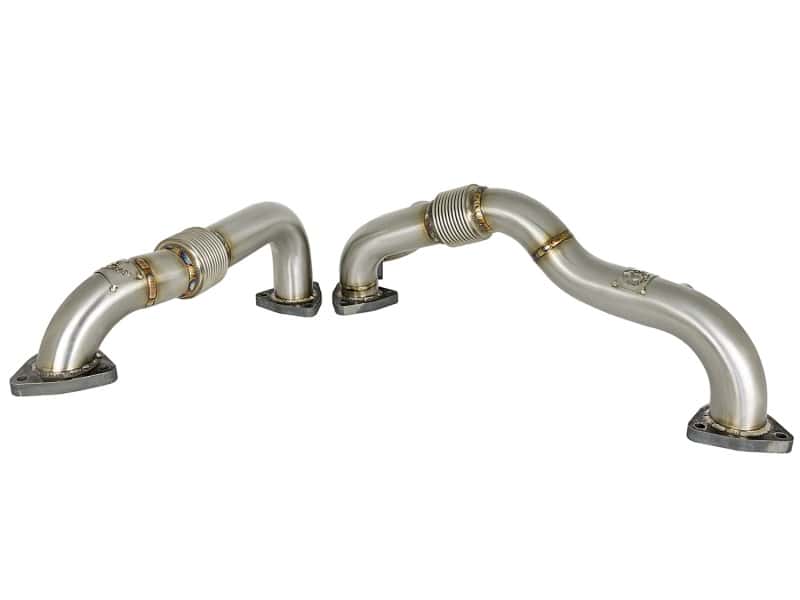 aFe — aFe Twisted Steel Header Up-Pipe 08-10 Ford Diesel Trucks V8-6.4L (td)
TwistedSteel Up-Pipe - view 2