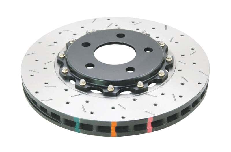 DBA — DBA 05-10 Ford Mustang GT / 11-13 V6 Front Drilled & Slotted 5000 Series 2 Piece Rotor w/ Black Hat
5000 Series Rotor,BK
Brake Rotor - view 1