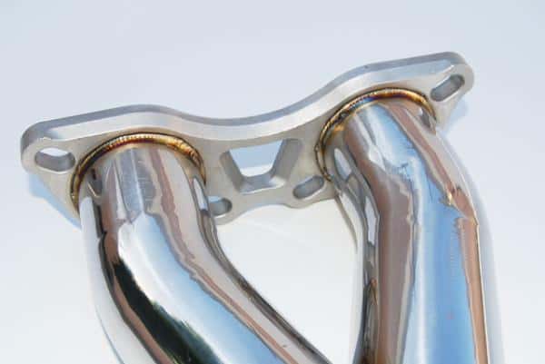 Invidia — Invidia 03-08 Infiniti G35 Coupe Gemini Single Layer Titanium Tip Cat-back Exhaust - view 4
