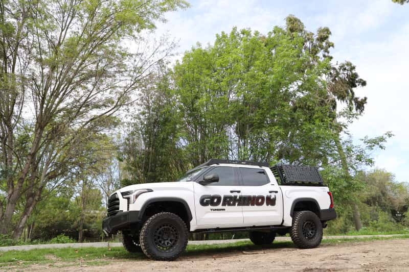 Go Rhino — Go Rhino 22-23 Toyota Tundra CrewMax Cab 4dr E-BOARD E1 Electric Running Board Kit - Tex. Blk
VoltStep Elec. Board - view 4