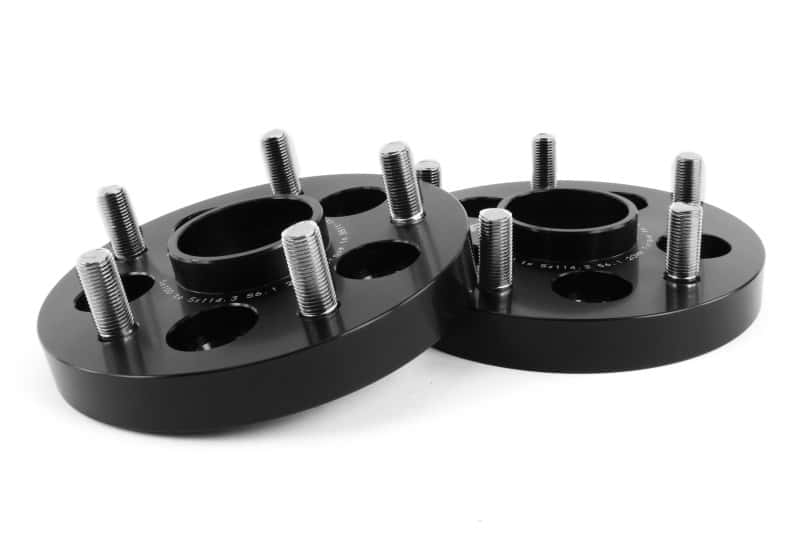 Perrin Performance — PERRIN Subaru/Toyota/Scion 20mm Wheel Adapter (Bolt-On Type) 5x100 to 5x114.3 w/56mm Hub - Pair
paPSP-WHL-220BK - view 2