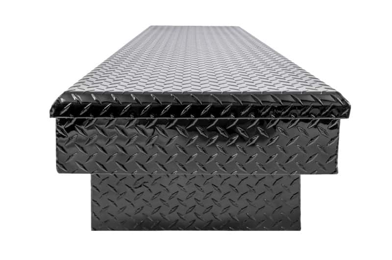 Dee Zee — Dee Zee Universal Tool Box - Red Crossover - Single Lid Black BT Full Size
ToolBxTrkBedRTR - view 5