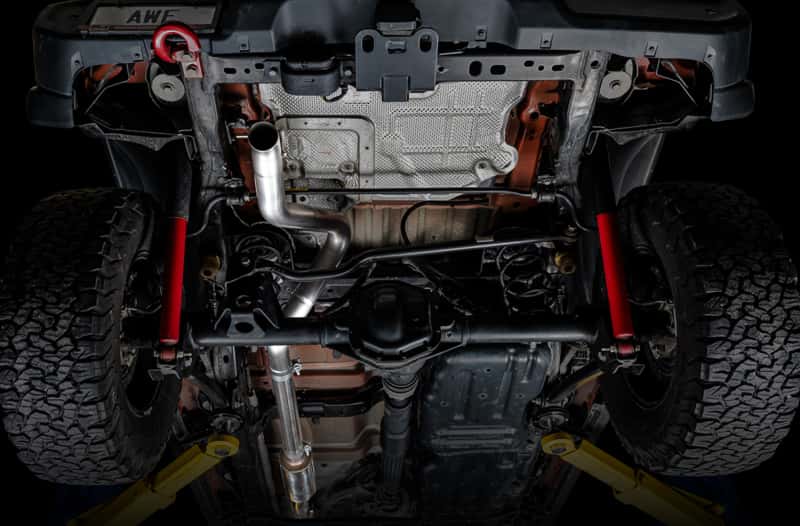 AWE Tuning — AWE Tuning 2018+ Jeep Wrangler JL/JLU 2.0T Trail Edition Cat-Back Exhaust
Trail Exhaust - view 4