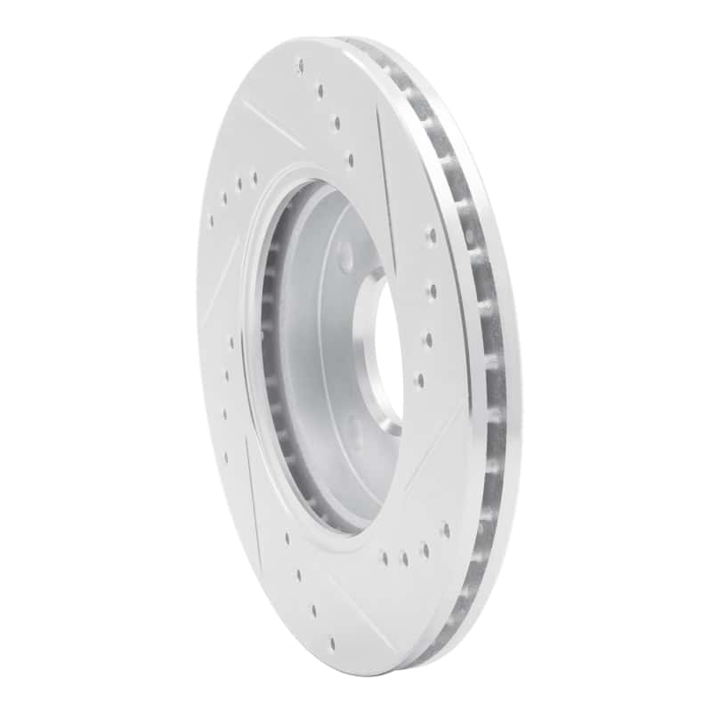 R1 Concepts — R1 00-15 Ford Ikon (Mexico / Made In Brazil) Front Left Drilled & Slotted Silver Brake Rotor
R1 Brake Rotor Drill - view 4