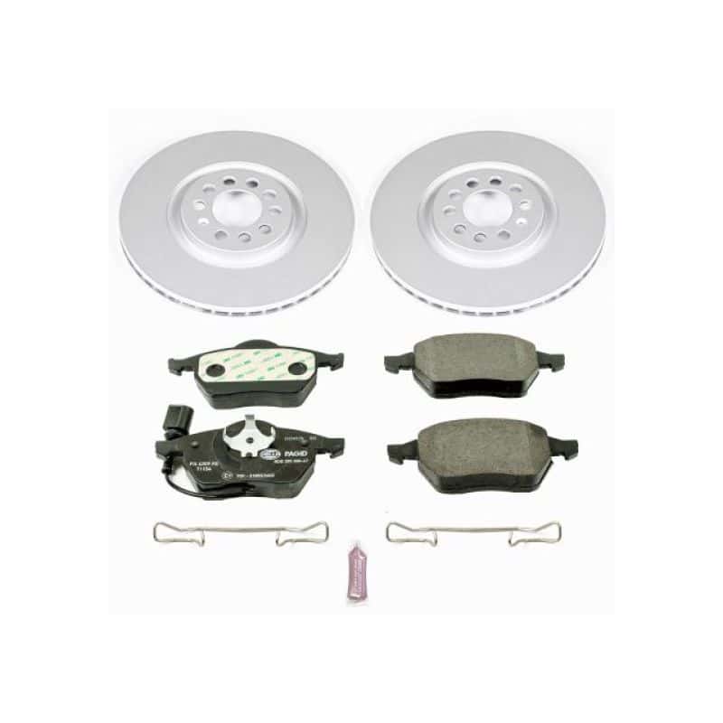 PowerStop — Power Stop 99-06 Audi TT Front Euro-Stop Brake Kit - view 1