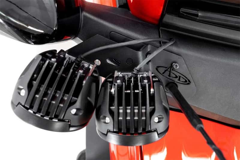 Addictive Desert Designs — Addictive Desert Designs21-23 Ford Bronco/Raptor Dual Ditch Light Brackets
Fog Light Bracket
Accessory - view 8