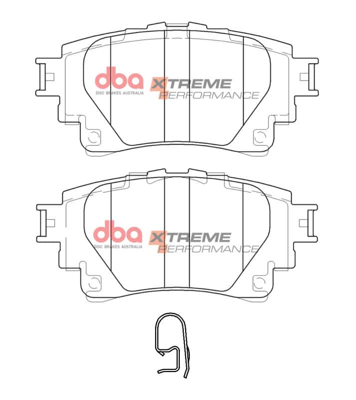 DBA — DBA 20-22 Toyota Corolla Hatchback Rear XP Performance Brake Pads
Brake Pad - view 2