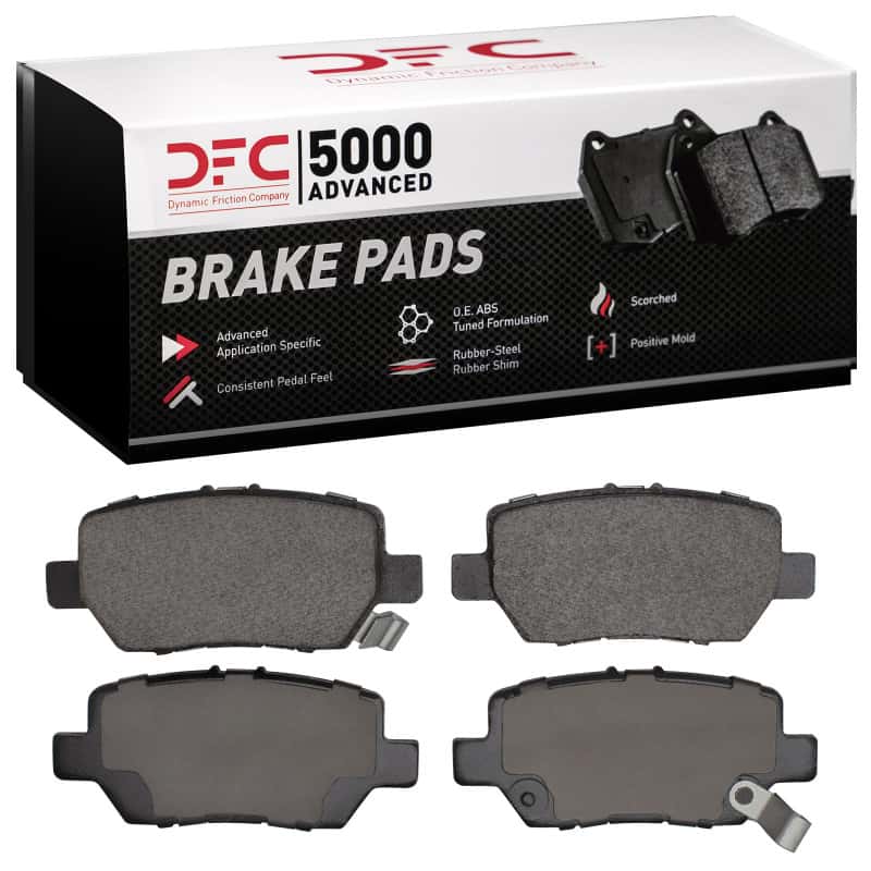 DFC — DFC 05-12 Acura RL Rear 5000 Advanced Ceramic Brake Pads
DFC Brake Pad Set - view 1