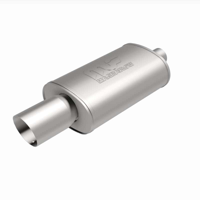 Magnaflow — MagnaFlow Muffler W/Tip Mag SS 14X5X8 2.25/4.
Straight Through - view 6