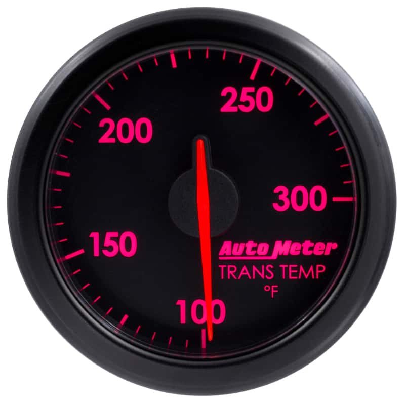 AutoMeter — Autometer Airdrive 2-1/6in Trans Temperature Gauge 100-300 Degrees F - Black
GA 2" TRNST ARDRV BK - view 12