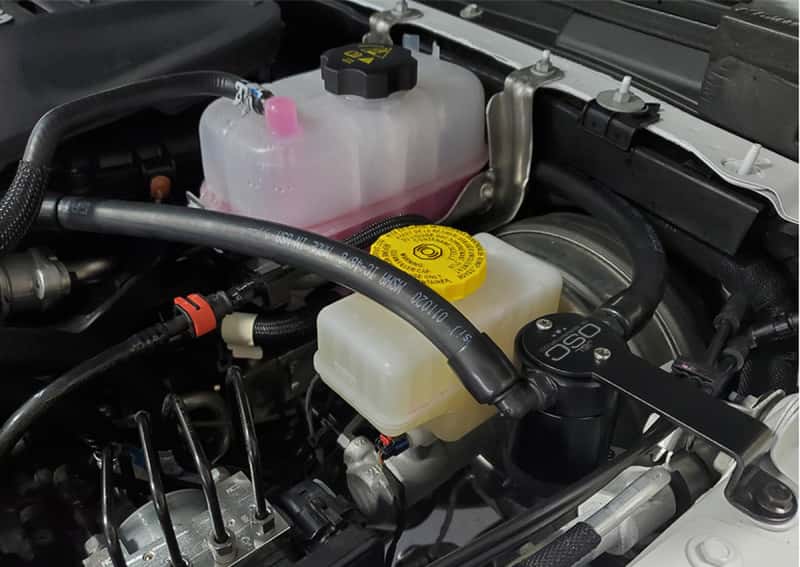 J&L — J&L 18-25 Jeep Wrangler JL 3.6L Driver Side Oil Separator 3.0 - Black Anodized
Oil Separator - view 2