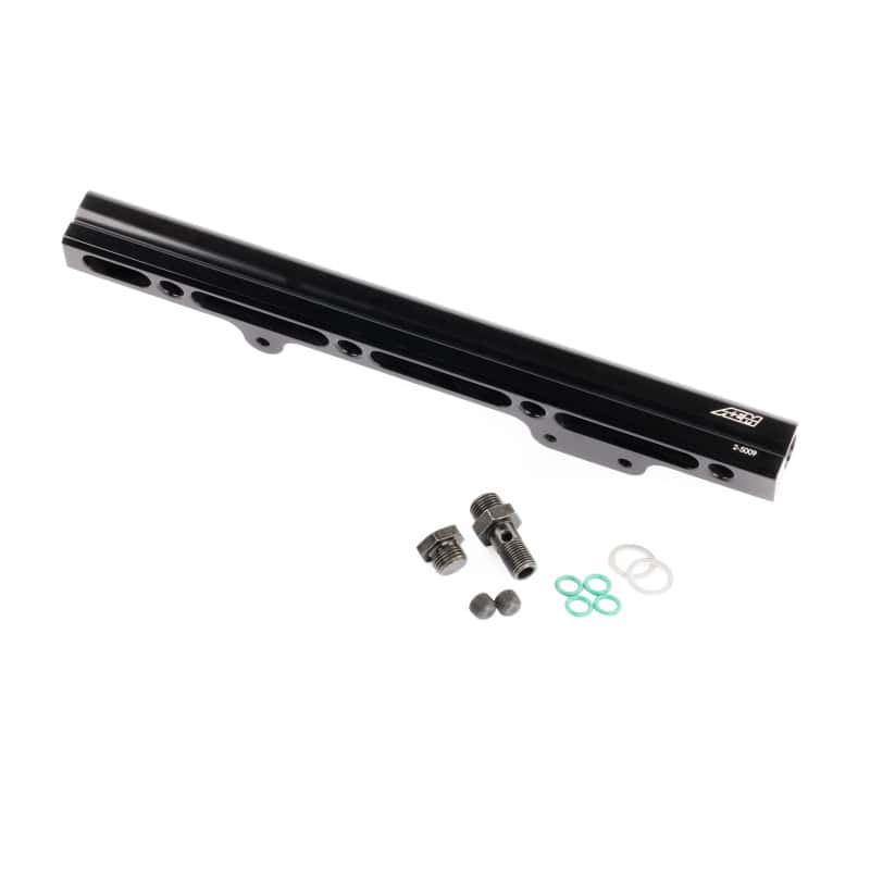 AEM — AEM 96-00 Civic CX/DX/LX/EX & 96-97 Del Sol S/Si Black Fuel Rail
Hi Vol Fuel Rail
Fuel Rail - view 5