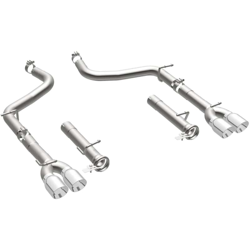Magnaflow — MagnaFlow Axle-Back, SS, 2.5in, Quad Split Rear 3.5in Tip 2015 Dodge Challenger R/T 5.7L
Axle-Back - view 27
