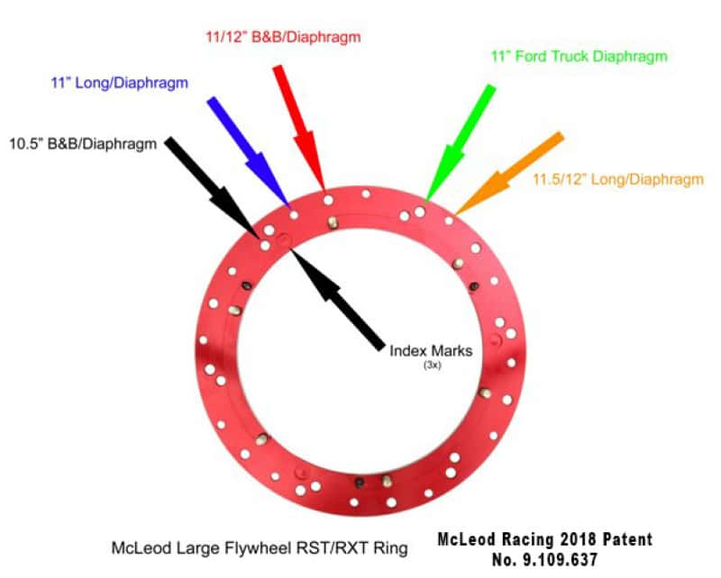 McLeod Racing — McLeod RXT Clutch Gm 1-1/8in X 26 Spline
Clutch Kit - view 9