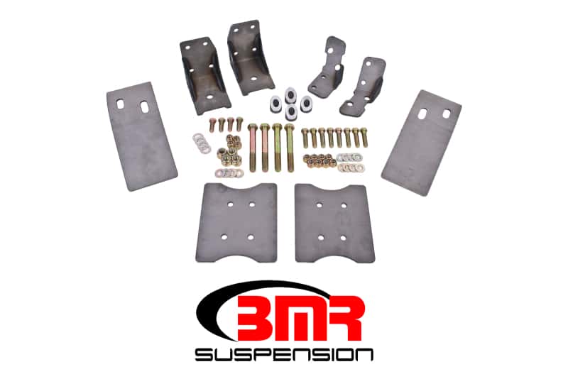 BMR Suspension — BMR 79-04 Fox Mustang Torque Box Reinforcement Plate Kit (TBR002 And TBR003) - Natural
Reinforcement Kit - view 1