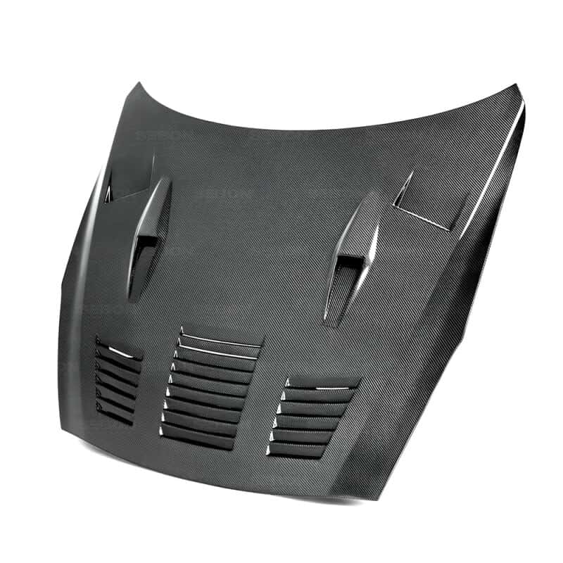 Seibon — Seibon 09-12 Nissan GTR R35 GTII-Style Carbon Fiber Hood - view 10