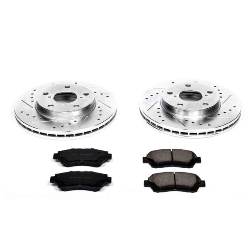 PowerStop — Power Stop 92-98 Lexus SC300 Front Z23 Evolution Sport Brake Kit - view 1
