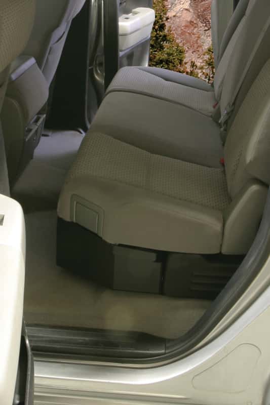 Tuffy Products — Tuffy 07-21 Toyota Tundra Double Cab Underseat Lockbox W/ Keyed Lock
Lockbox - view 13