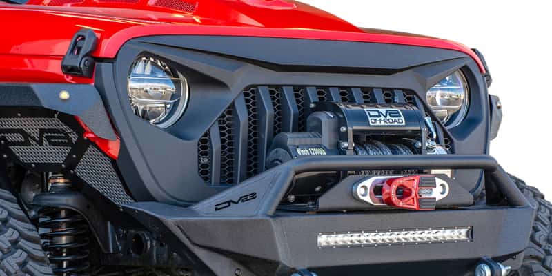 DV8 Offroad — DV8 Offroad 2018+ Jeep JL/ Gladiator Angry Grill - view 6