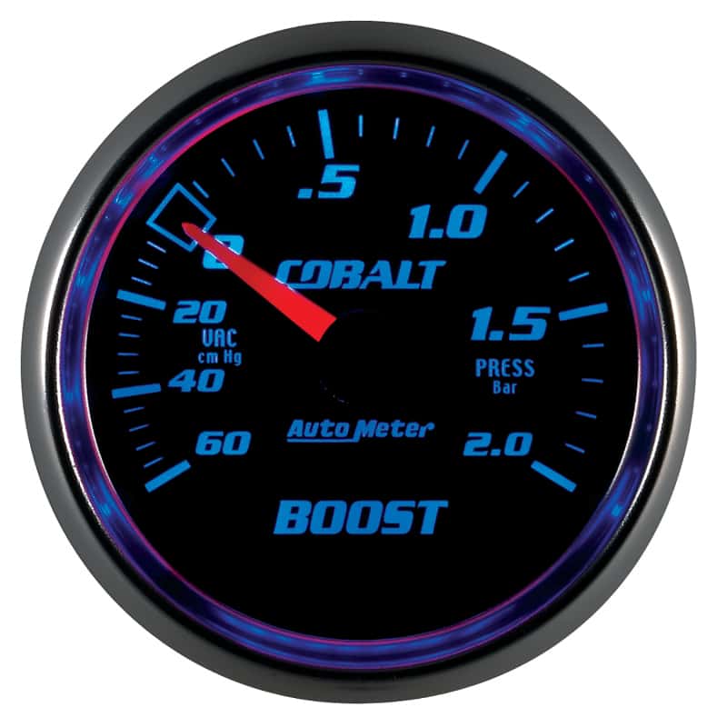 AutoMeter — Autometer Cobalt 52mm 2 BAR Mechanical Boost Gauge
GA 2" BST 2 BAR M CB - view 11