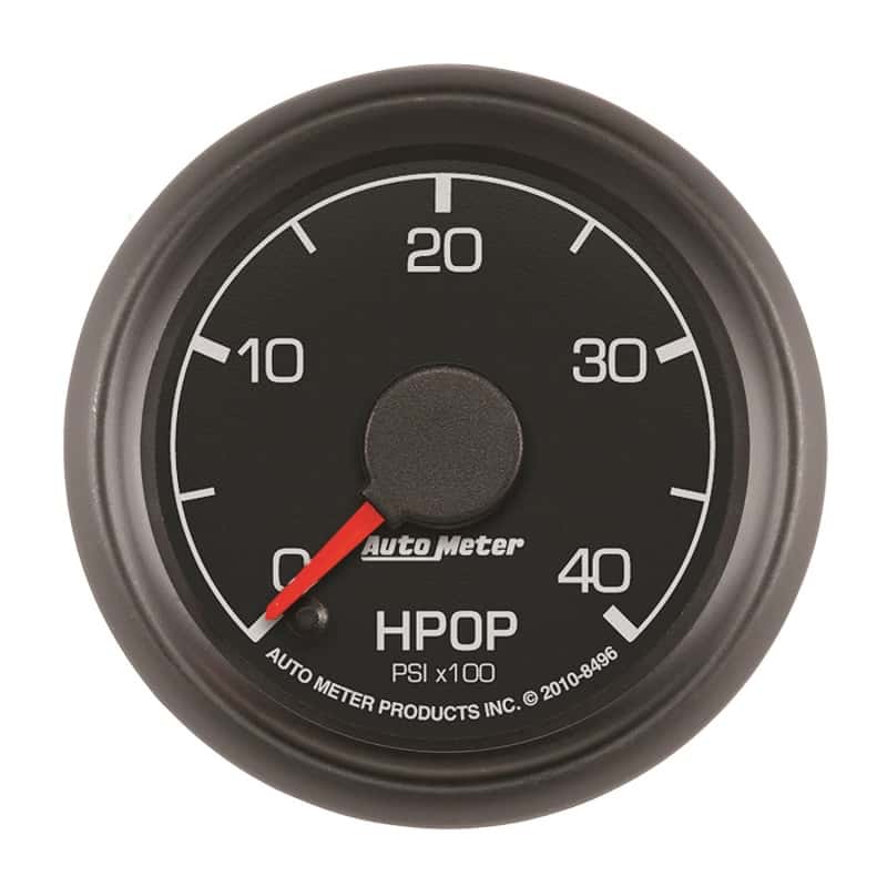 AutoMeter — Autometer Factory Match Ford 52.4mm Full Sweep Electronic 0-4000 PSI Diesel HPOP Pressure Gauge
GA 2" HPOP 4KPSI FFM - view 1