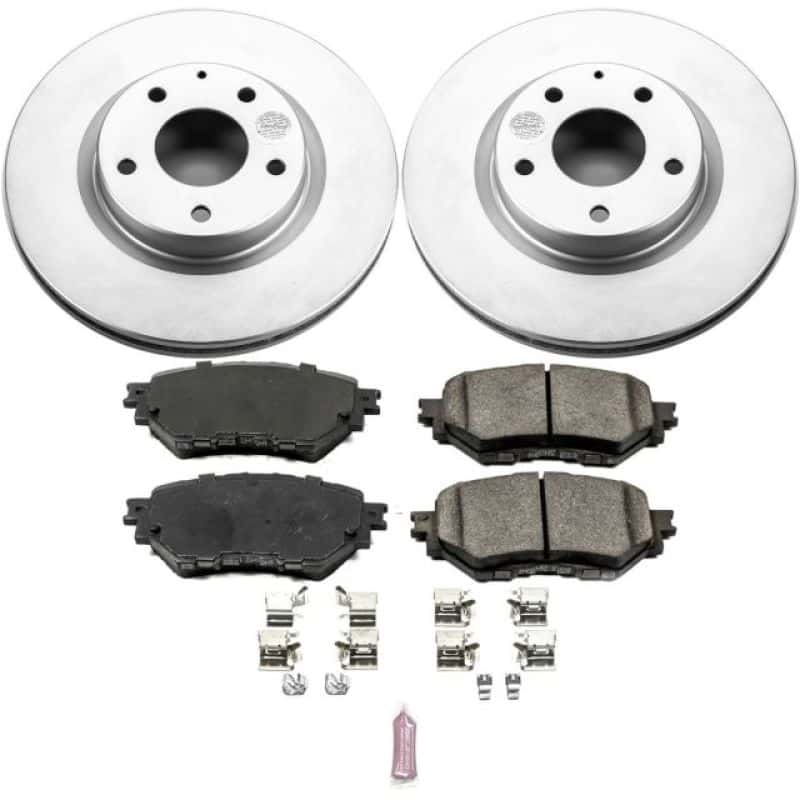 PowerStop — Power Stop 17-18 Mazda 3 Front Z17 Evolution Geomet Coated Brake Kit - view 1