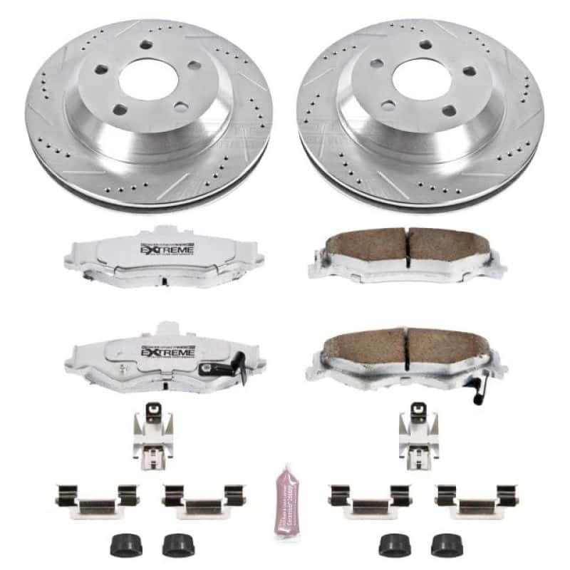 PowerStop — Power Stop 98-02 Chevrolet Camaro Rear Z26 Street Warrior Brake Kit - view 1