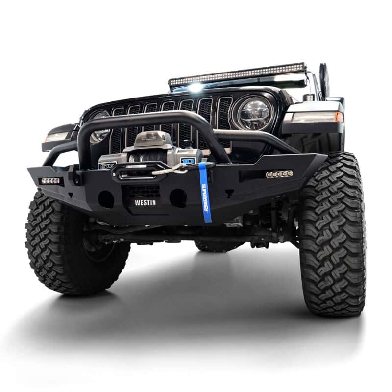 Westin — Westin 20-25 Jeep Gladiator / 18-25 Wrangler JL XTS Front Bumper - Tex. Blk
Front Bumper - view 7