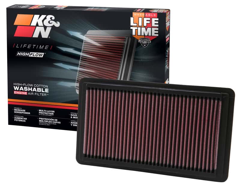 K&N Engineering — K&N 06+ Civic Si Drop In Air Filter
Replacement Air Filt
Air Filter - view 4