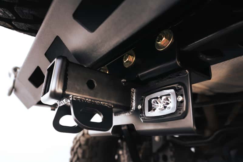 DV8 Offroad — DV8 Offroad 07-21 Jeep Wrangler (JK/JL) Bolt-On Hitch w/ Lights
BOLT ON HITCH+LIGHTS - view 9